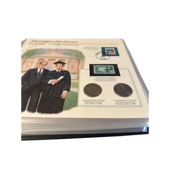 Postal Commemorative Society JFK Uncirculated US Half-Dollar Collection Set - Picture 5 of 10